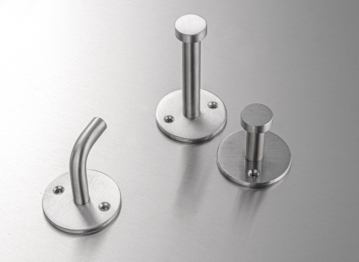 Griffe und Haken aus Edelstahl V4A
